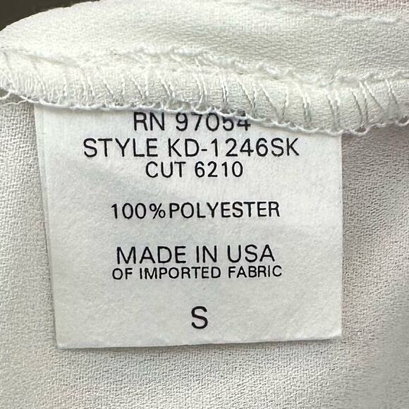 NWT | Krisa | Split V Mini Dress | Ivory | Small - Picture 7 of 12